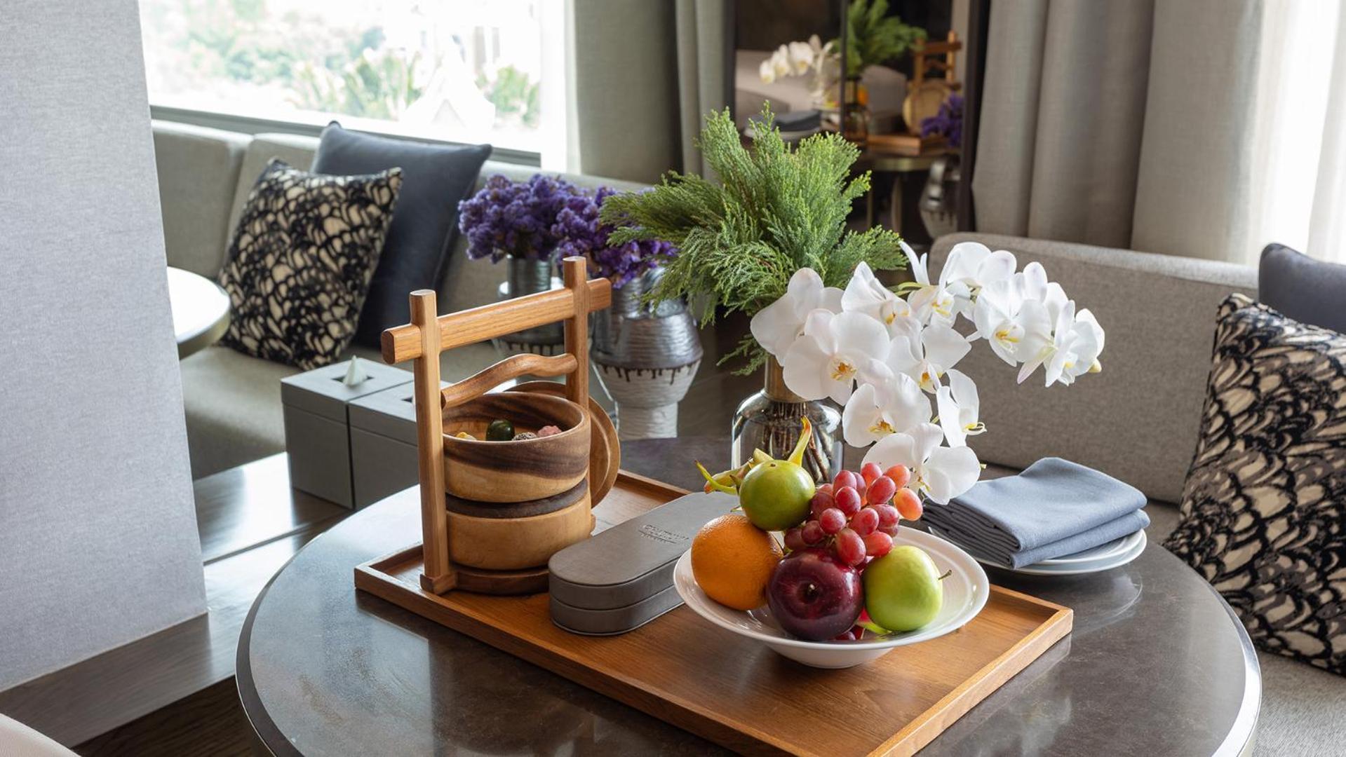 Chatrium Grand Banguecoque Exterior foto Fruit tray